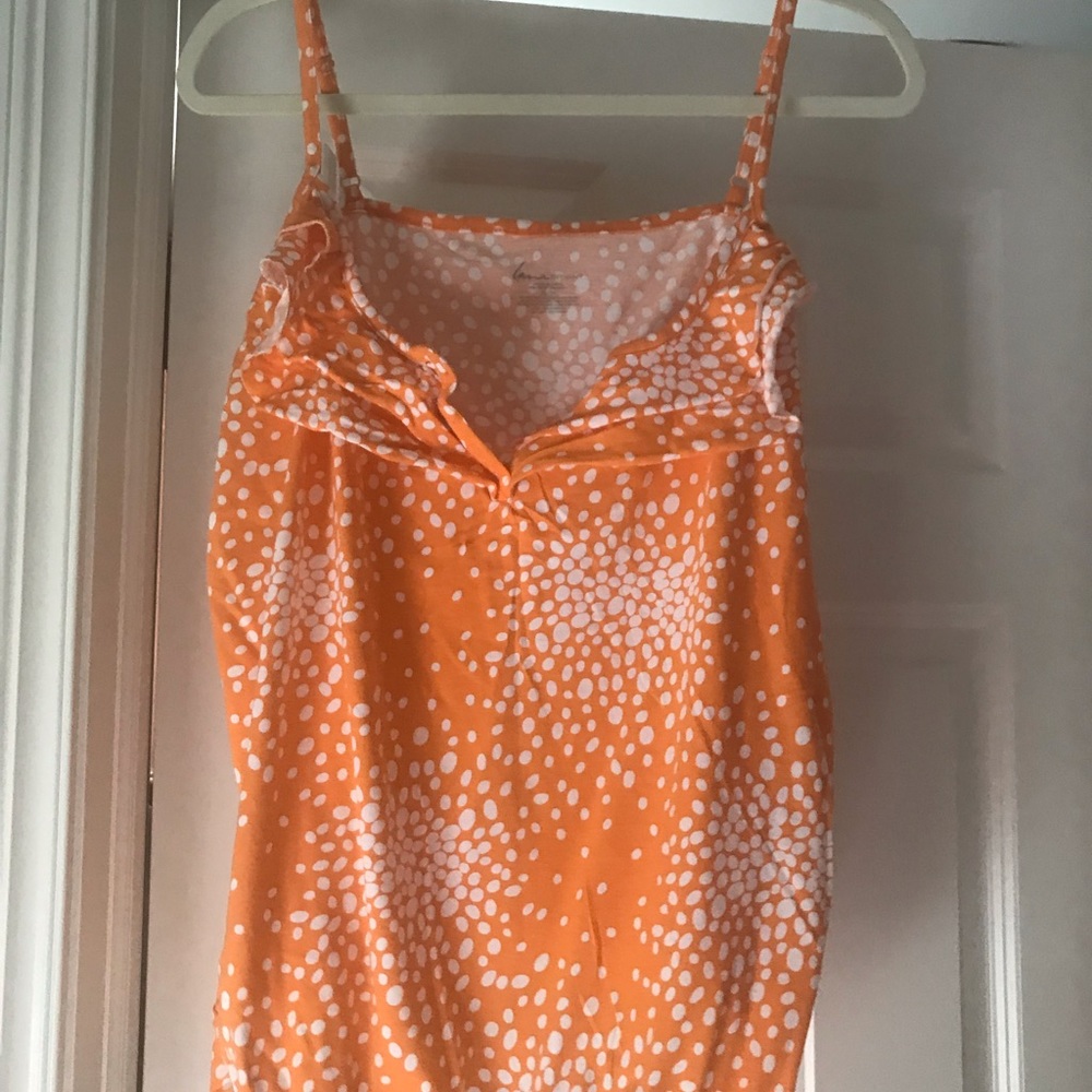Lane Bryant polka dot tank top - Picture 1 of 5
